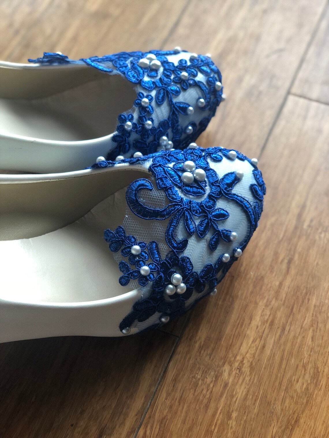 coloured bridal shoes