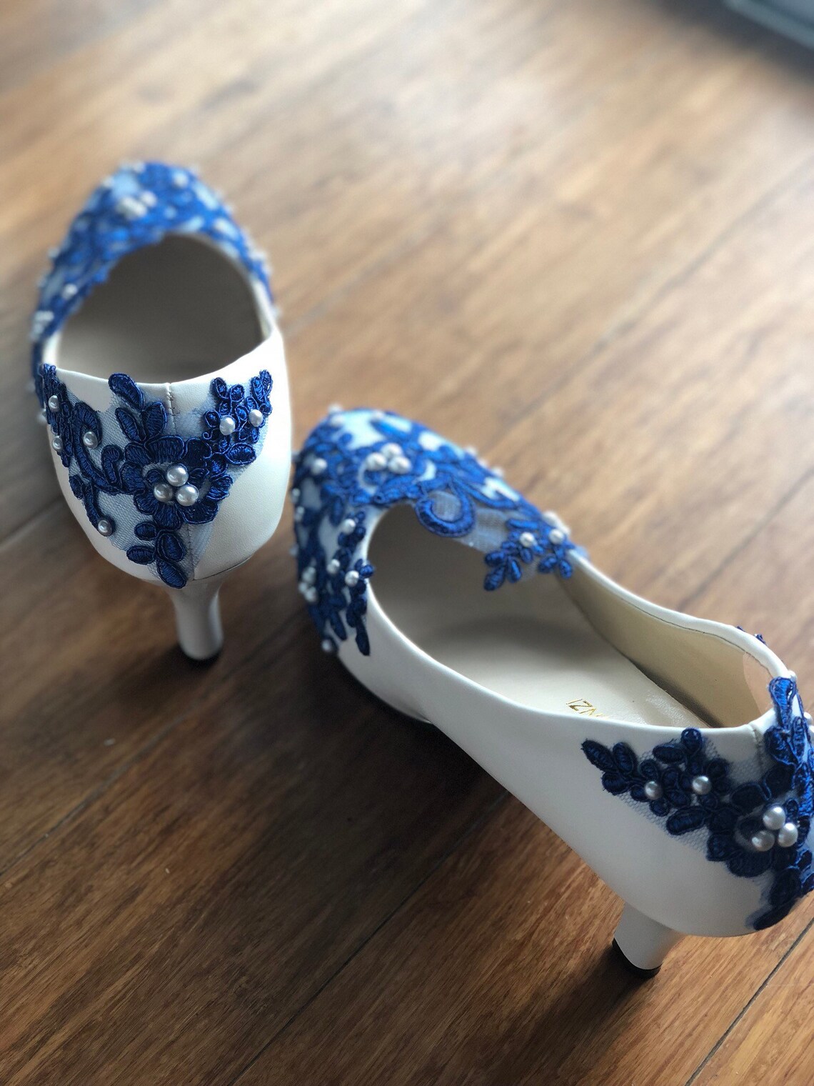 coloured bridal shoes