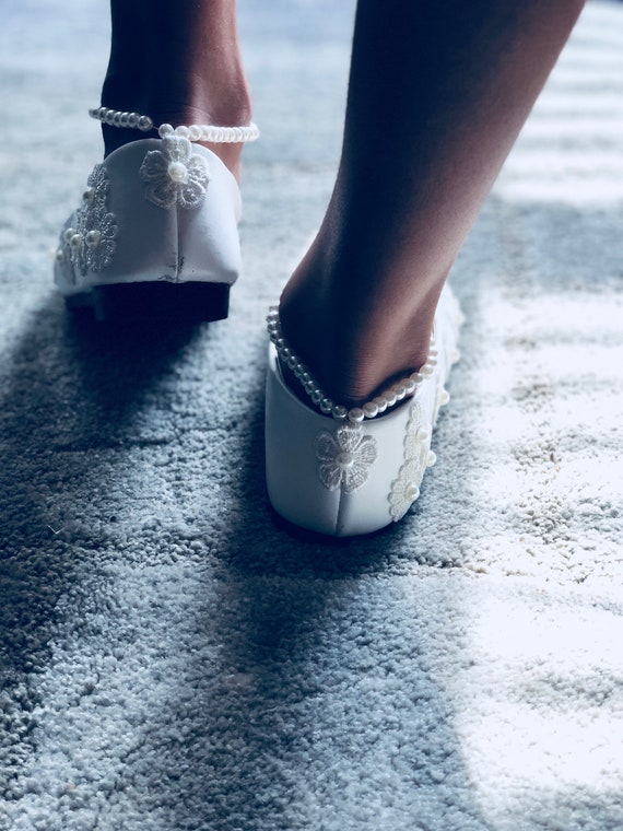Young bridesmaid cheap shoes
