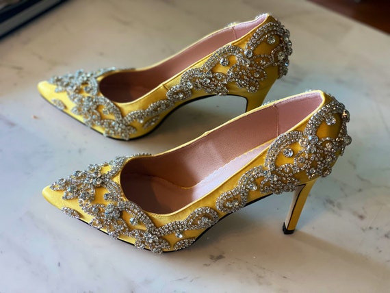 Women Pumps Fashion Brand High Heels Shoes Black Pink Yellow Shoes Women  Bridal Leather Wedding Shoes Ladies 34436747005 From Pg24, $32.91 |  DHgate.Com