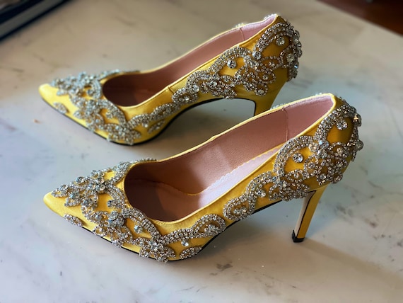 Women Pumps Fashion Brand High Heels Shoes Black Pink Yellow Shoes Women  Bridal Leather Wedding Shoes Ladies 34436747005 From Pg24, $32.91 |  DHgate.Com