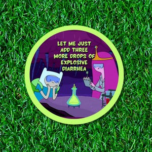 Adventure Time Potion Waterproof Vinyl Sticker