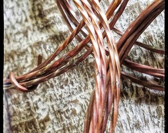 Copper Wire, 10 Gauge, Round, Dead Soft, Solid Copper, Jewelry