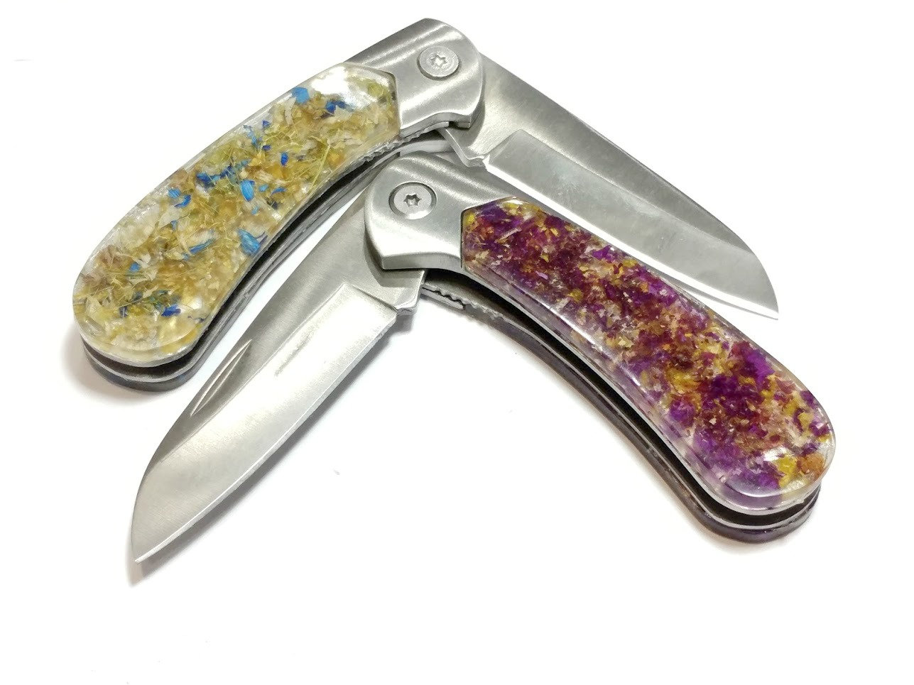 Resin Memorial Flower Knife 