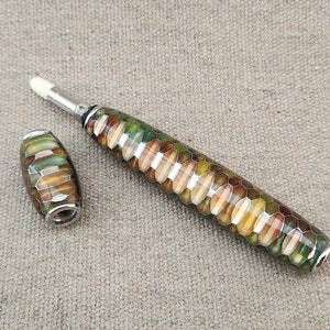 Handcrafted Perfume Applicator with Resin and Aluminum Honeycomb, Perfume Pen, Perfume Holder, Gift for Her