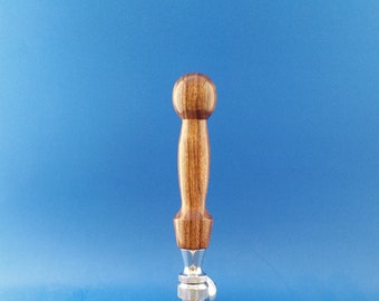 Beer tap handle, Handcrafted, Caribbean Rosewood