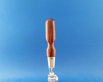 Beer tap handle, Handcrafted, Burmese Rosewood