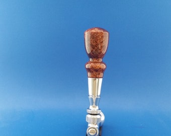 Beer tap handle, Handcrafted, Acrylic, chrome