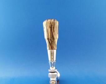 Beer tap handle, Handcrafted, Spalted Hackberry