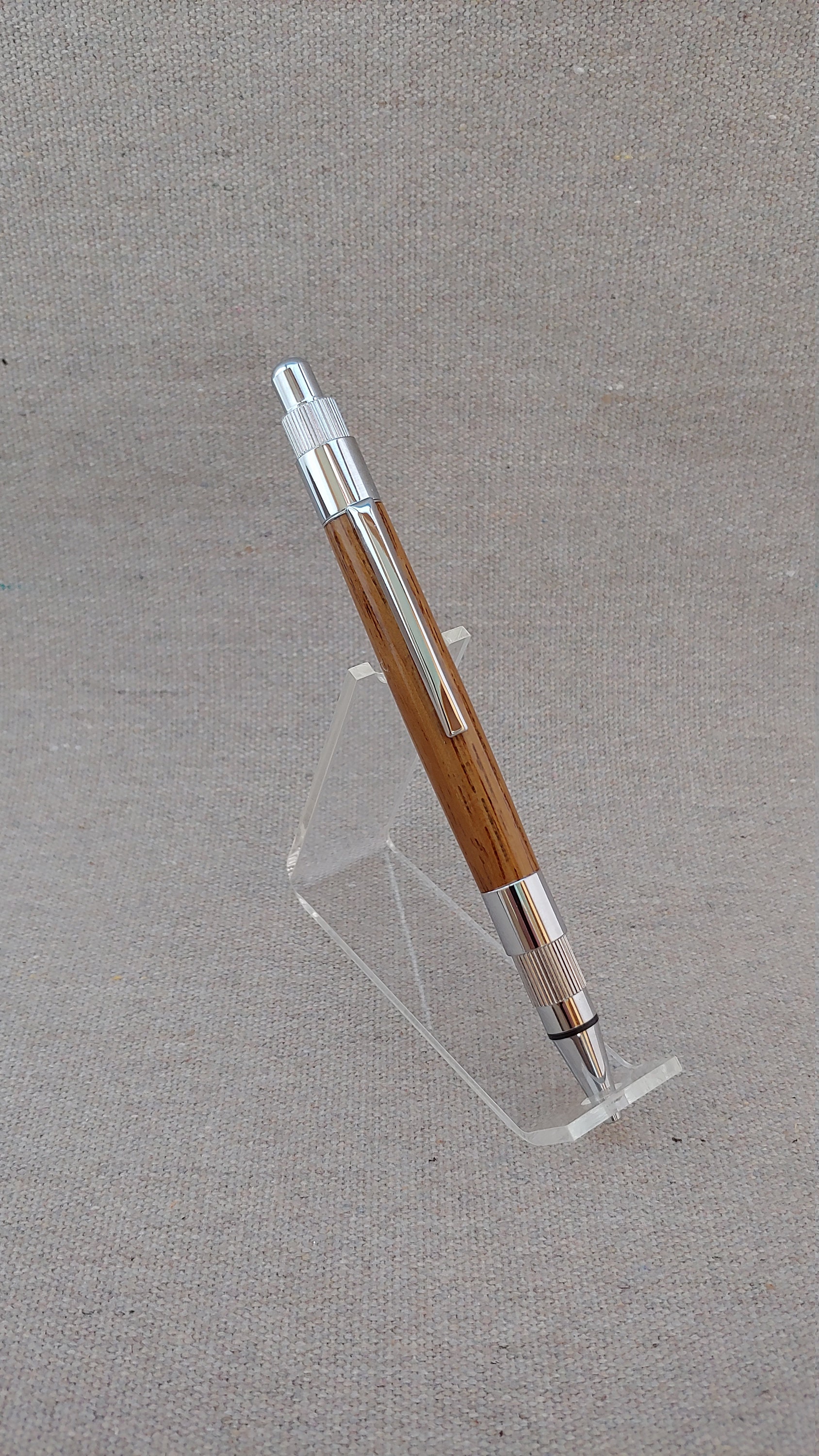 Handcrafted Ballpoint Pen Made From USS Wisconsin Reclaimed Wood BB 64