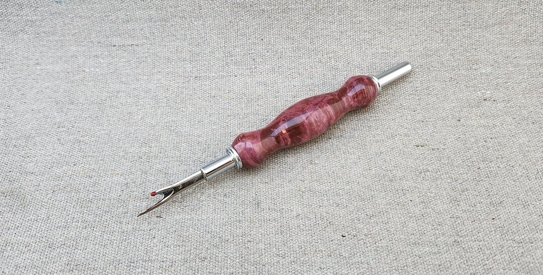 Handcrafted Double-ended Seam Ripper Box Elder Burl Sewing - Etsy