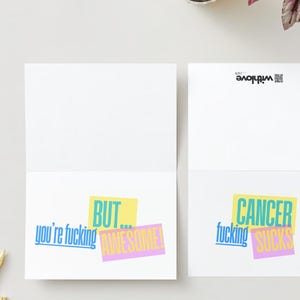 Fanculo il cancro - Guarisci, il cancro fa schifo