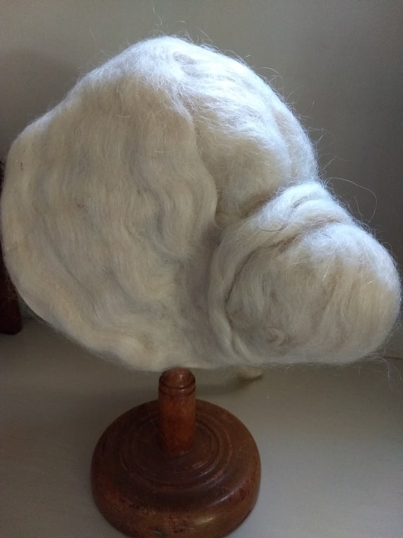 Antique White Mohair Wig Costuming Theatrical Mas… - image 5