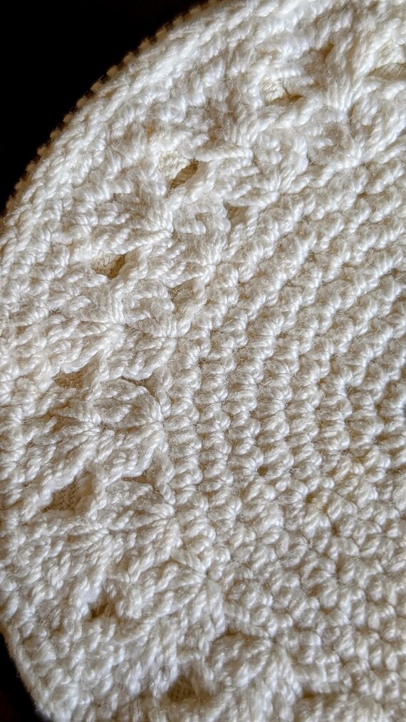 1940s Crochet Coin Purse Vintage Talon Zipper Closure War Years View 4