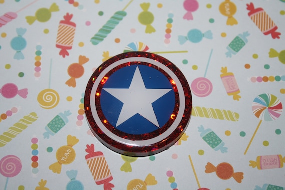 Captain America Shield Badge Reel 