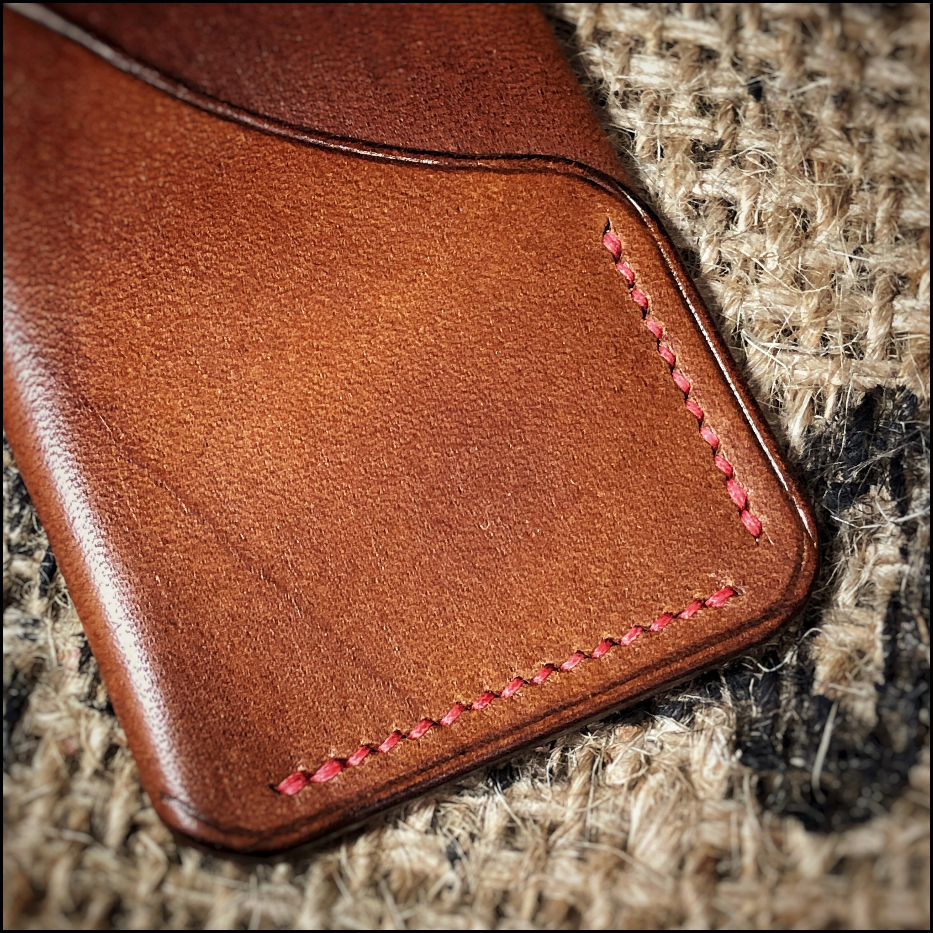 English Leather Wallet. Handmade in the UK Card Holder Card Wallet Slim