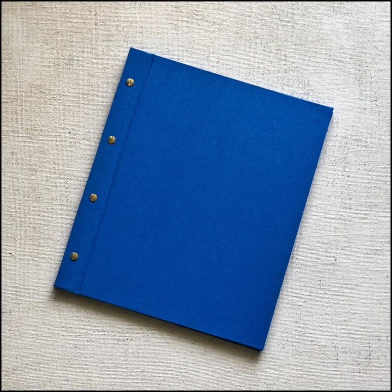 Prestigious Handmade 13x11 Inch Screw Post Bound Portfolio Document