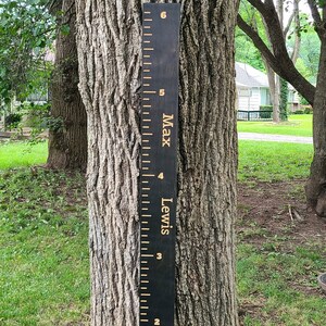 Personalized Wooden Growth Chart Ruler, Kids Growth Ruler, Wood, Engraved Kids Growth Chart, Gift, Christmas Gift, Height Chart for Kids