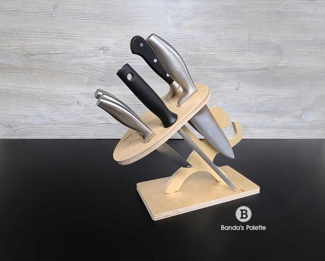 Spartan Knife Holding Block, Spartan Knife Holder, Knife Block, Kitchen