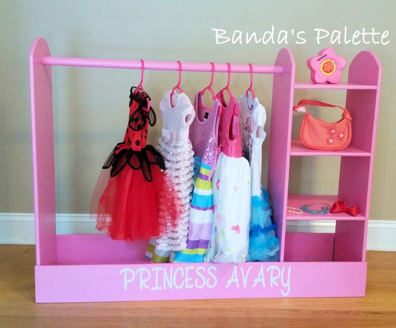 Dress Up Station As Seen On Storage Hero Closet Costume Center Princess Pretend With Shelves