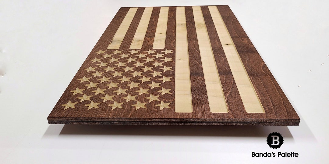 Wood American Flag, Rustic American Flag, Wood Art, Wooden Flag, Old