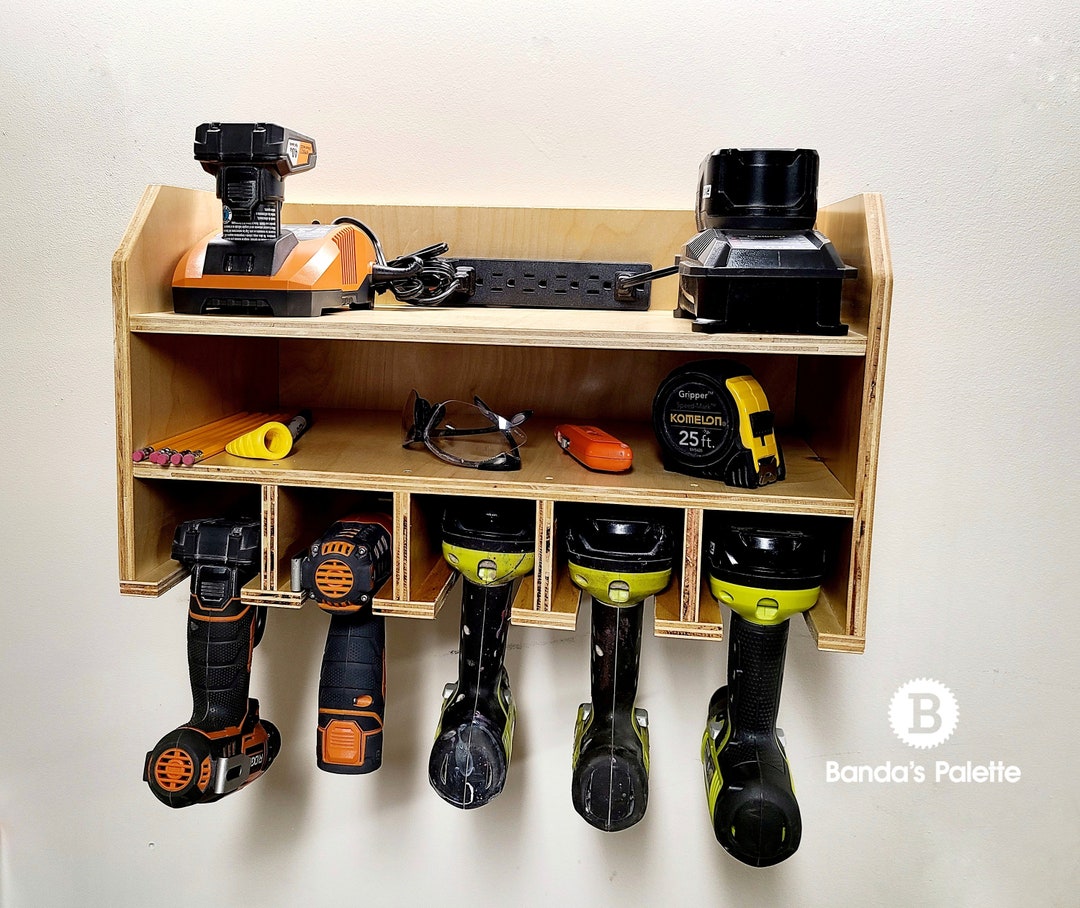 Charging Station for Tools, Unique Gift for Men, Gift for Dad, Cordless ...