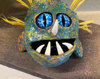 Fish monster handmade