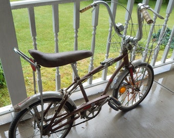 banana seat bike vintage