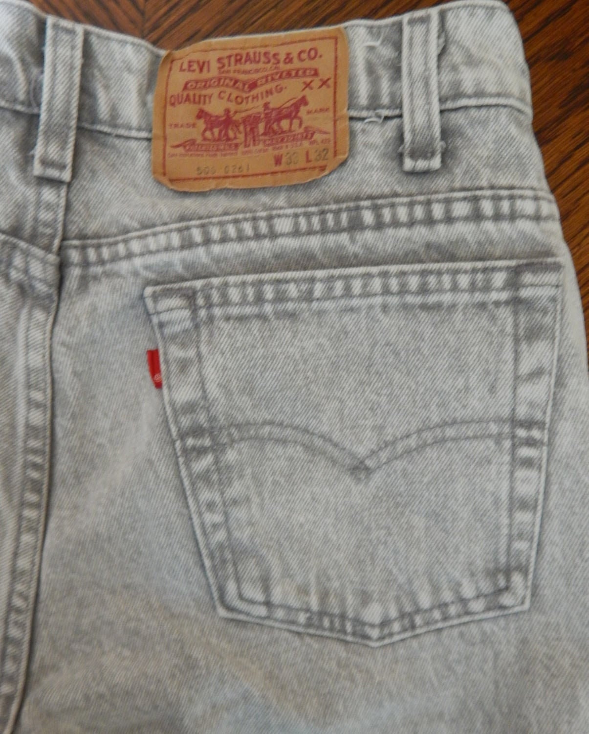 red label levi jeans