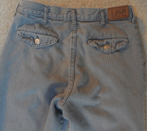 pinstripe jeans 80s