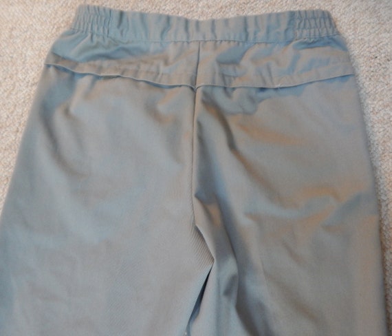 80s men's Jantzen olive trouser pants, mid-rise,