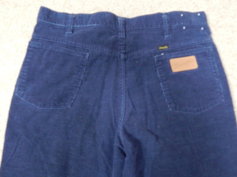 70s Wrangler Husky Boys cords hem cords 