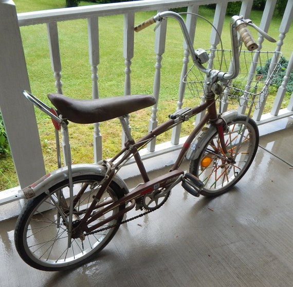 banana seat bike 70's