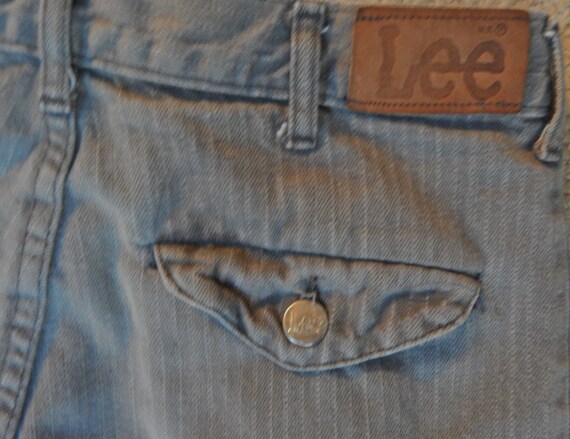 pinstripe jeans 80s