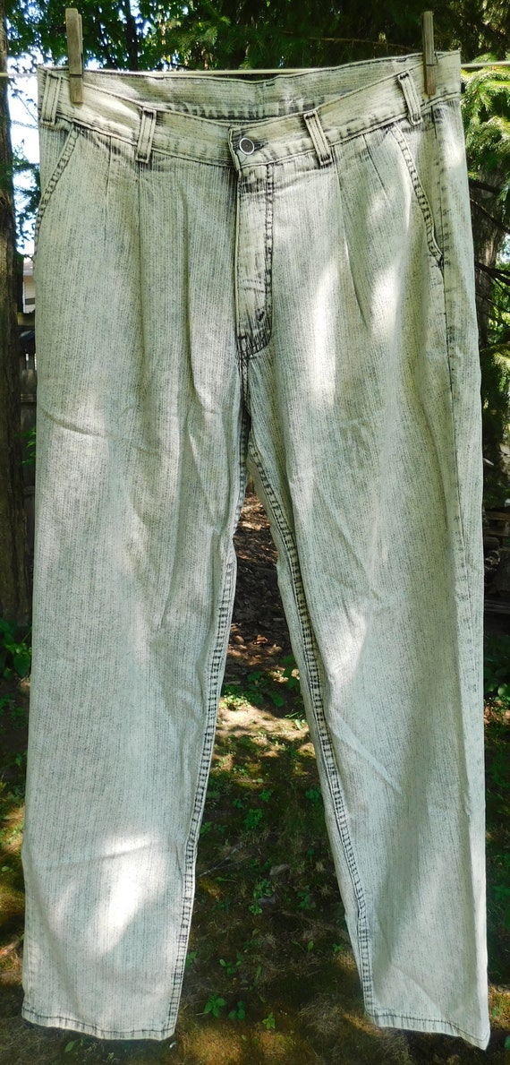 80s Levi Strauss Silver Tab men's jeans, baggy pleate… - Gem