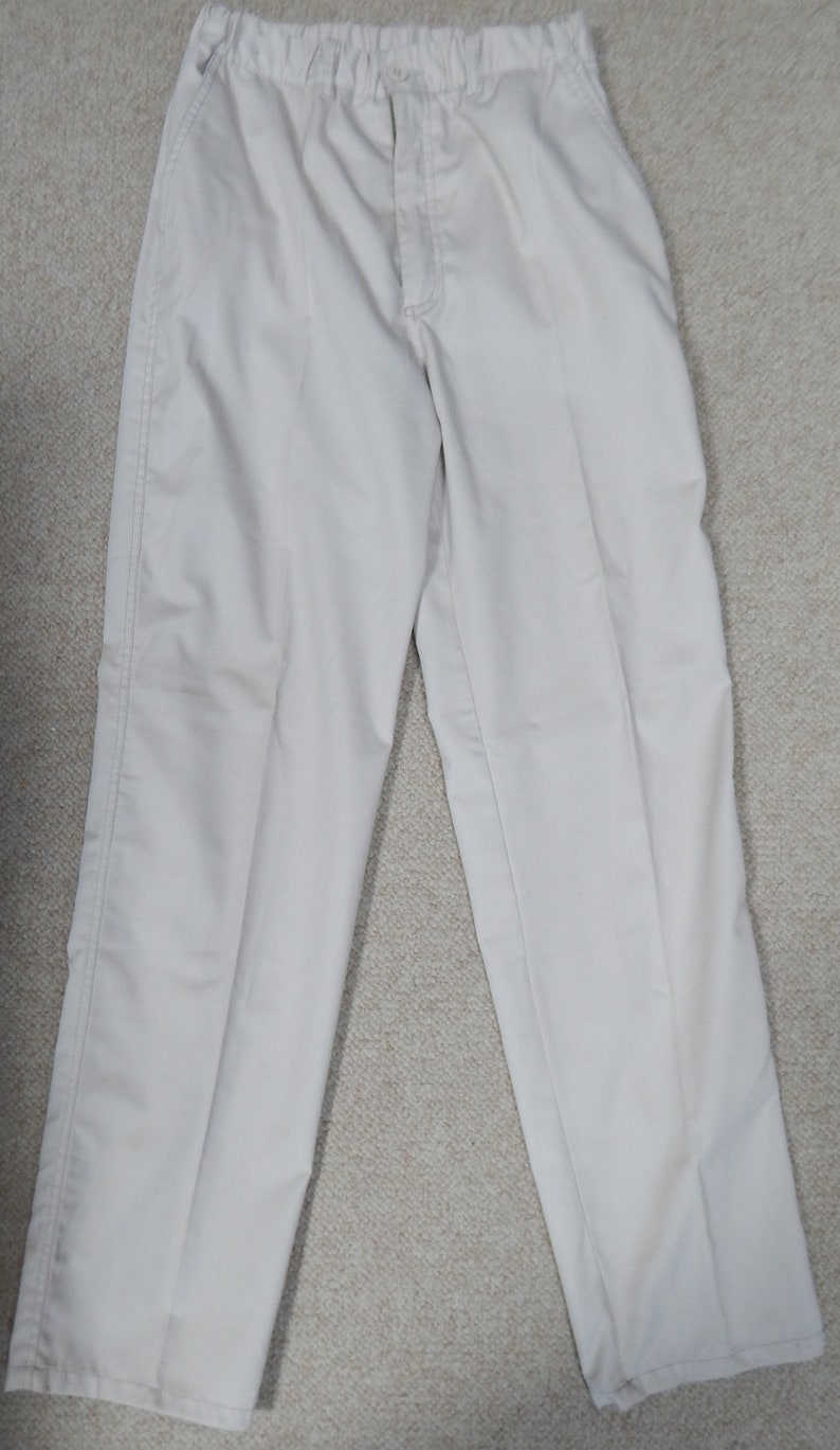 80s Men's Khaki Trouser Pants Khakis High Waisted 30-32 - Etsy