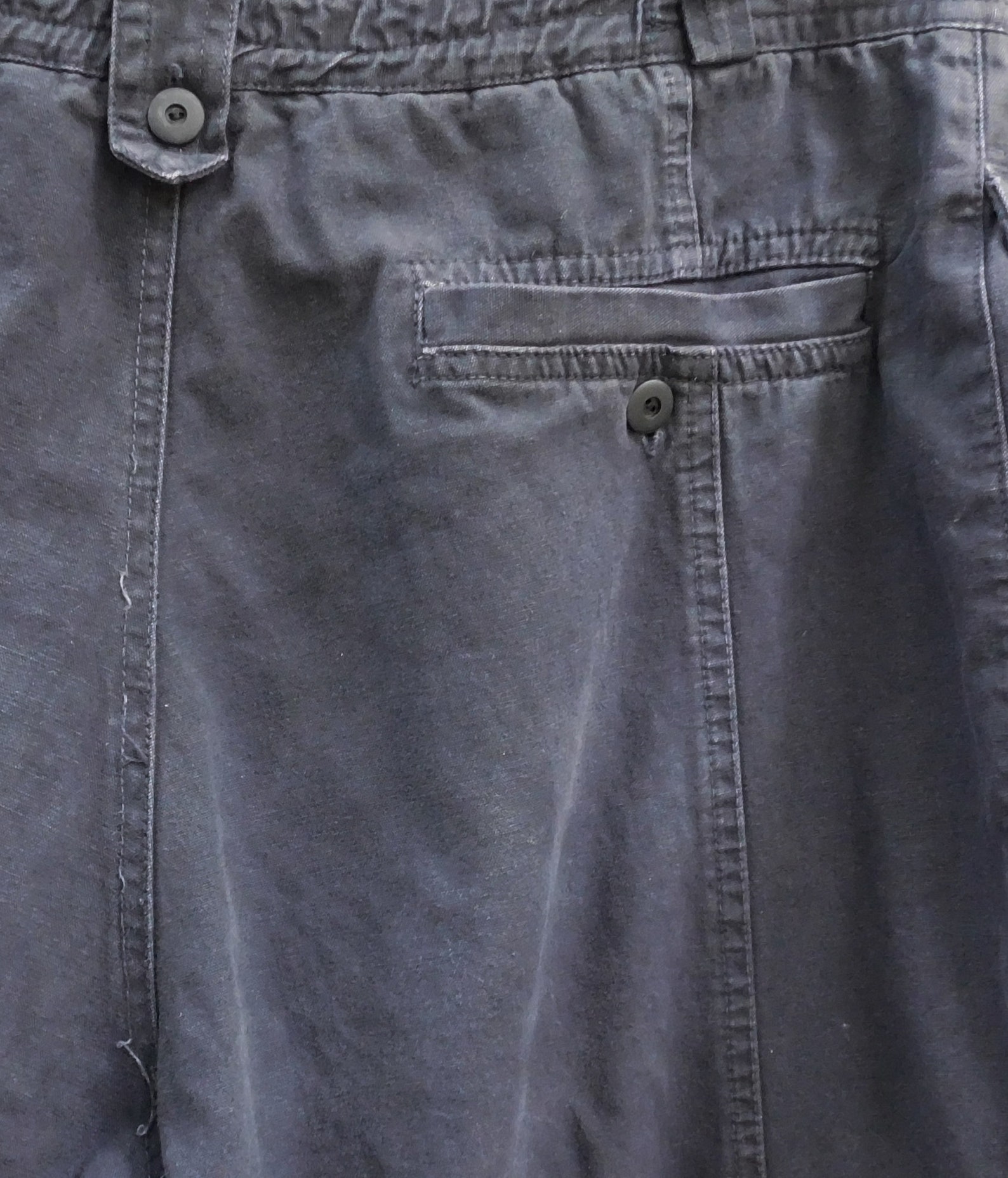 80s men's Bugle Boy pants black pleated pants elastic Etsy