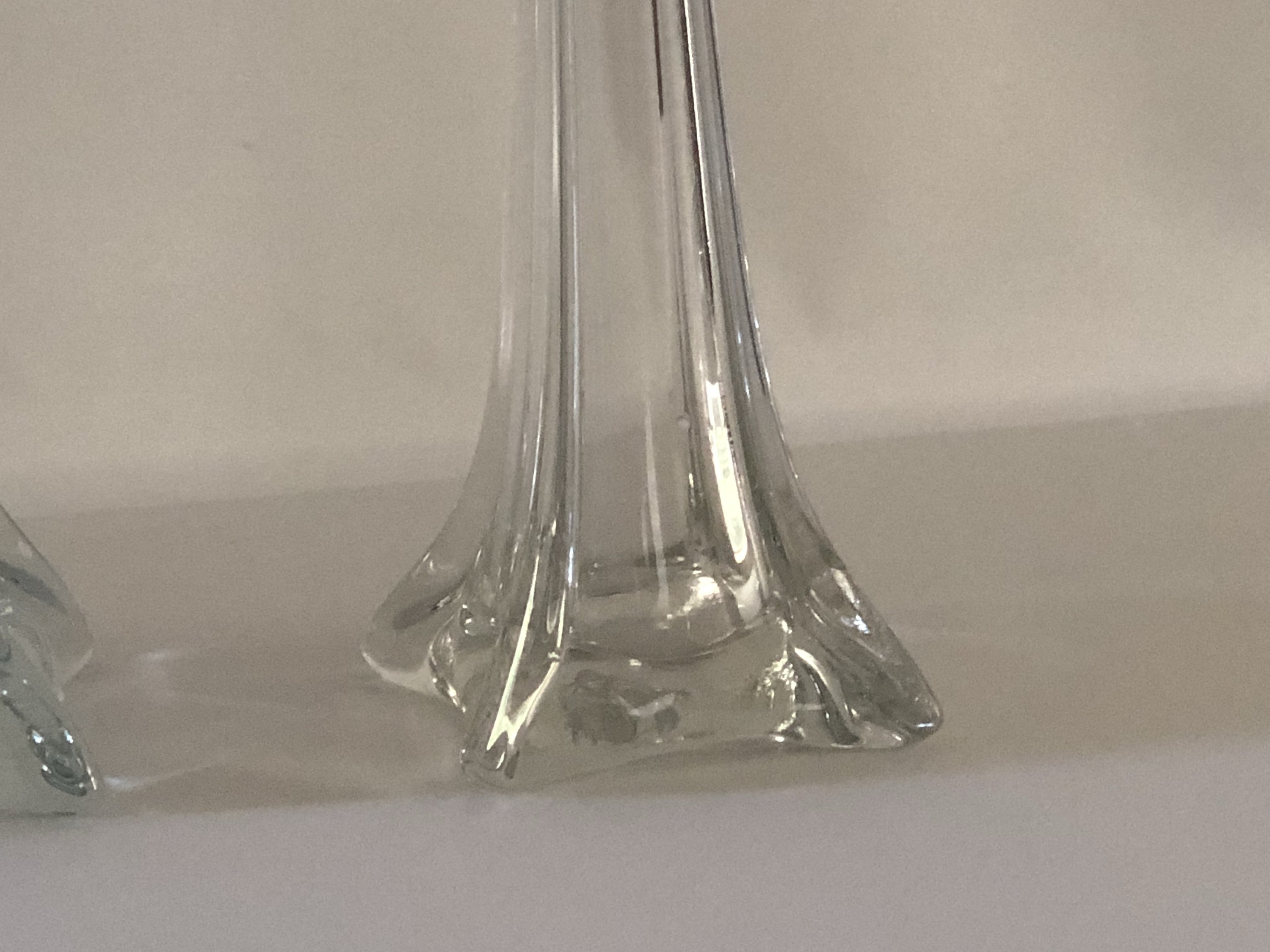 Eiffel Tower Vase Clear 40 Inches Etsy