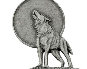 Pin de solapa de lobo solitario G33