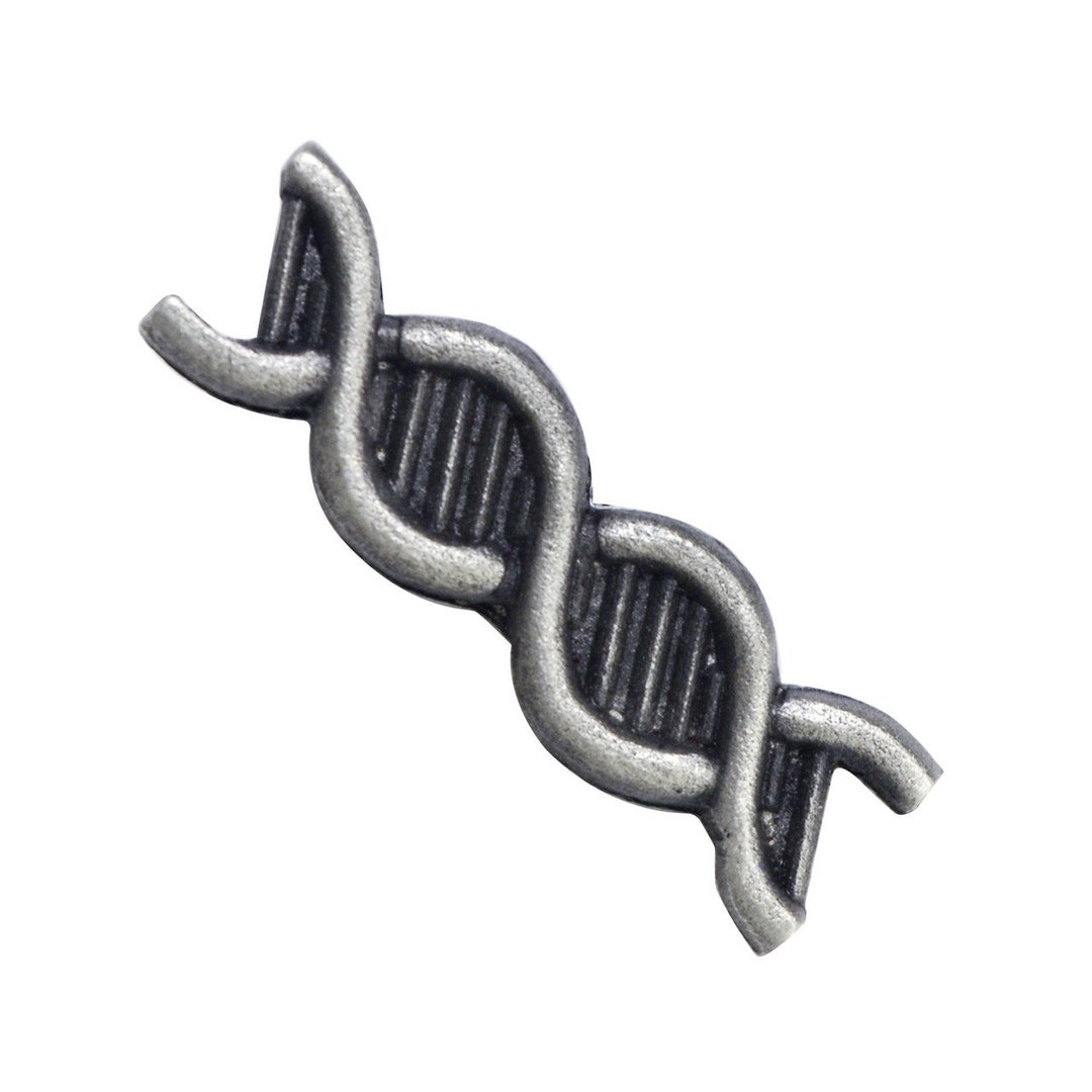 DNA Strand Double Helix Lapel Pin - Etsy