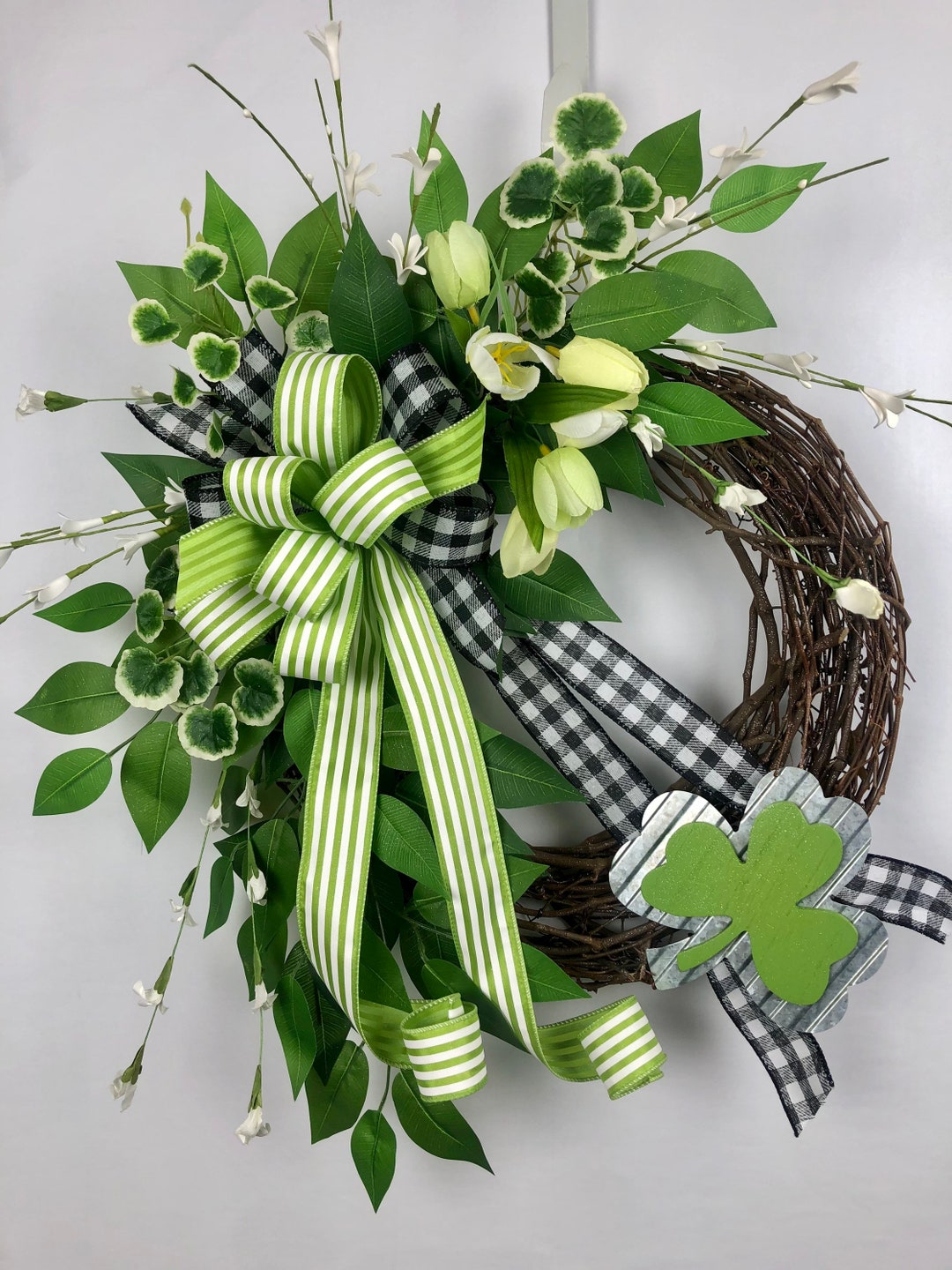 St Patrick's Day Wreath St Patrick's Wreath for Front