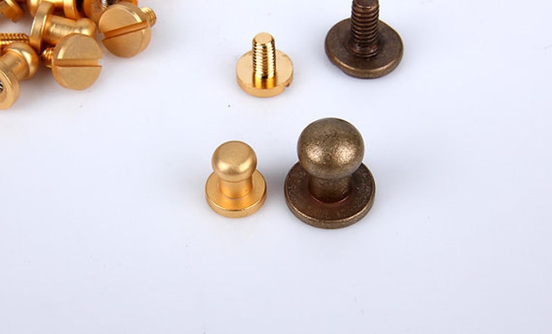 Jeans Knopf 10 stück mit Niete bronze muster knöpfe 17,5 mm #587#