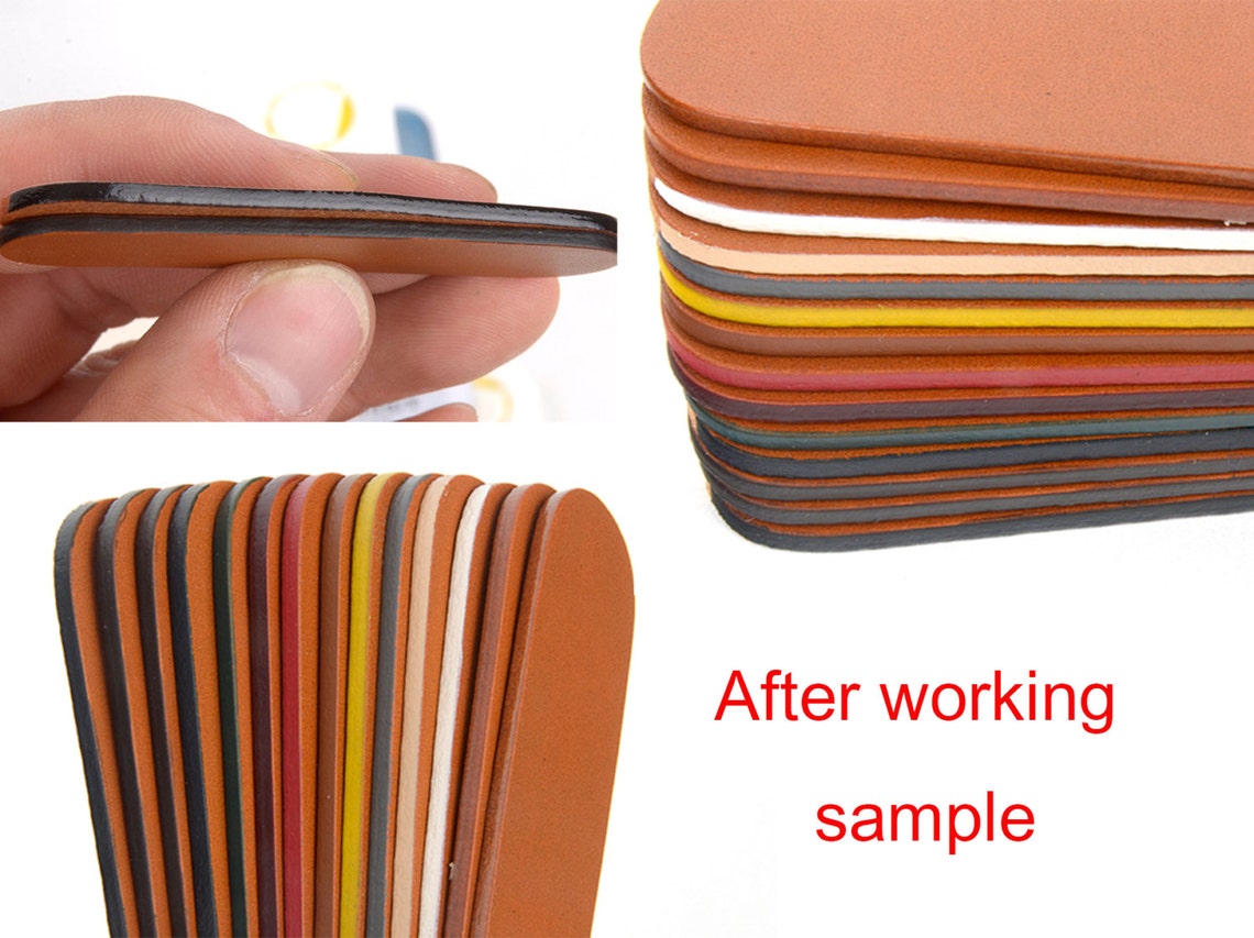 Fenice Co. Leather edge paint Section Lacquers offers a Etsy