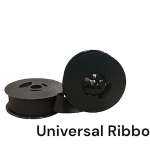 Value Pack (2) Typewriter Ribbons 2&quot; Spools: Black or Red/Black Combo