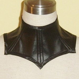 Neck Corset Collar Leather Costume Cosplay