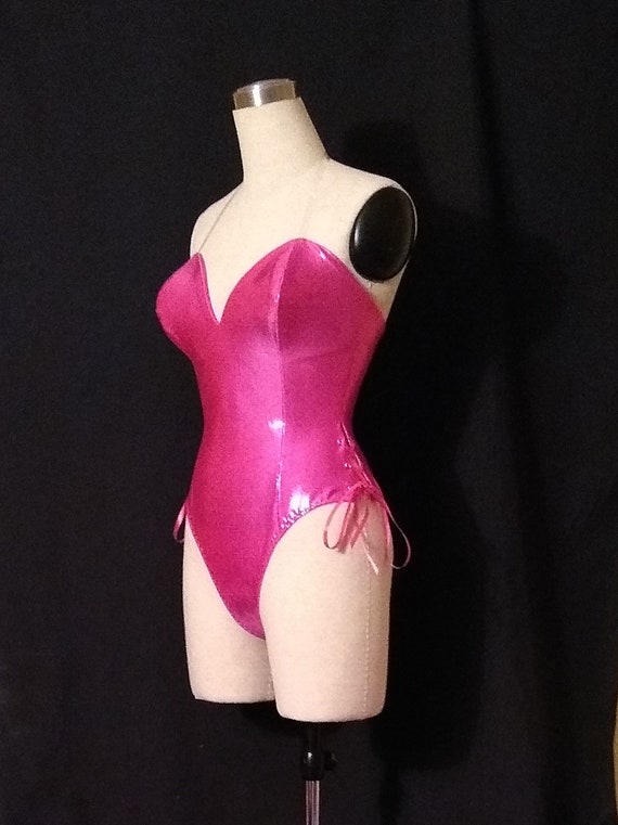 Playboy Bunny Suit Custom Bodysuit Stretch Bunny Suit Costume Etsy