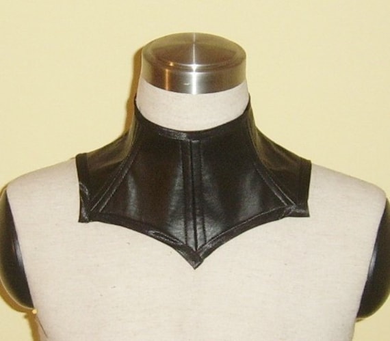Neck Corset Collar Leather Costume Cosplay