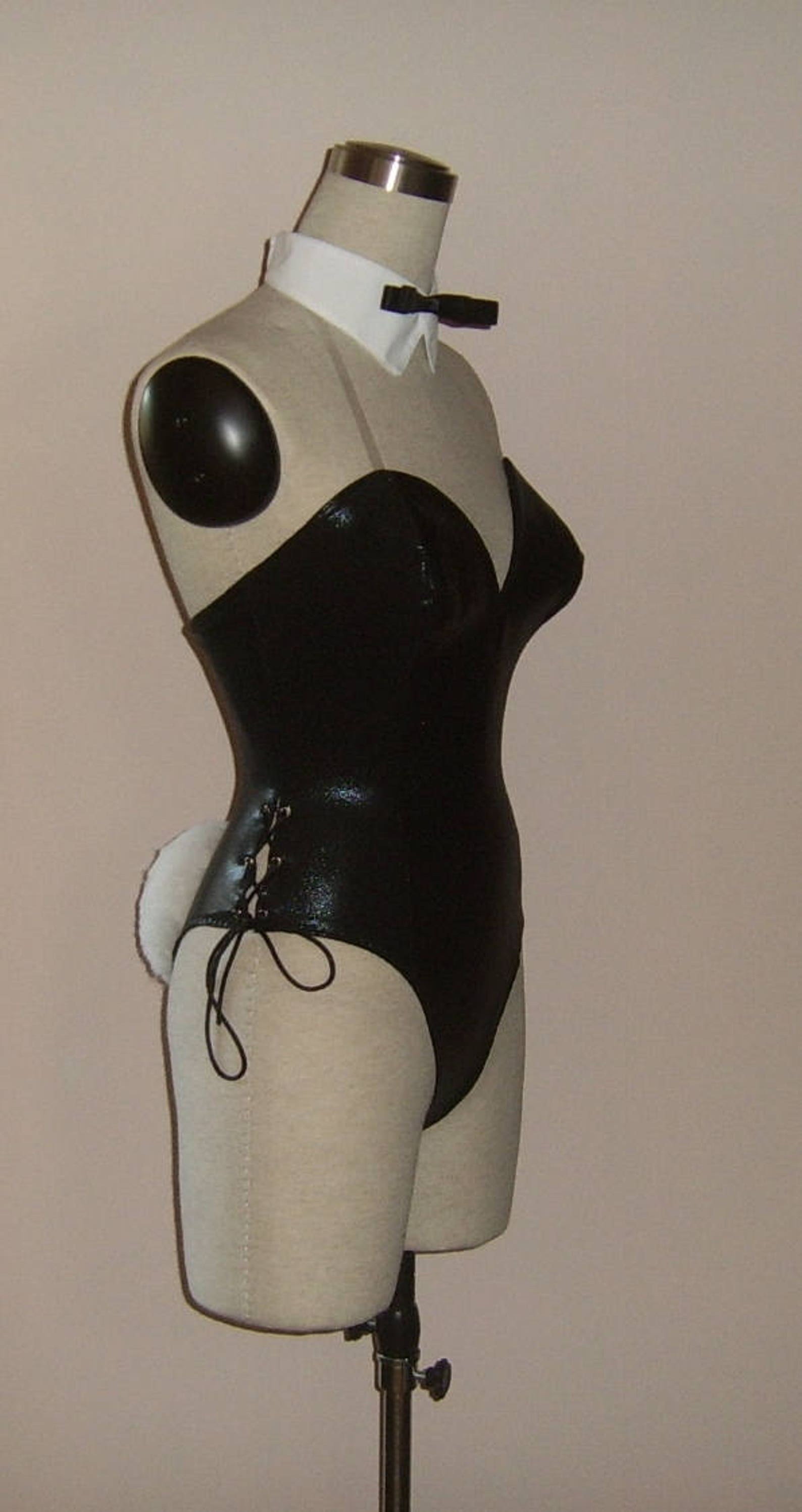 Playboy Bunny Suit Custom Bodysuit Stretch Bunny Suit Costume Etsy