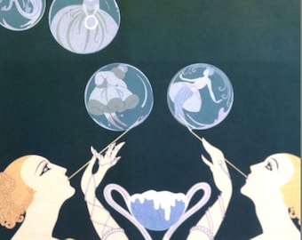 エルテ（Erte）の「アルファベットシリーズ」の「G」 il_fullxfull