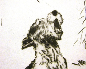 Diana Thorne Vintage Dog Print - 1936 - FOX TERRIER PUPPY - Prince